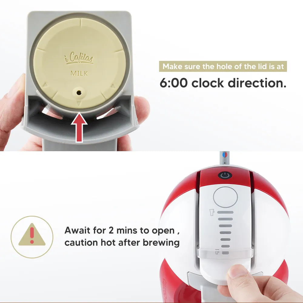 Reusable Stainless Steel Pod for Nescafe Dolce Gusto Coffee Machine Espresso Pod Tamper