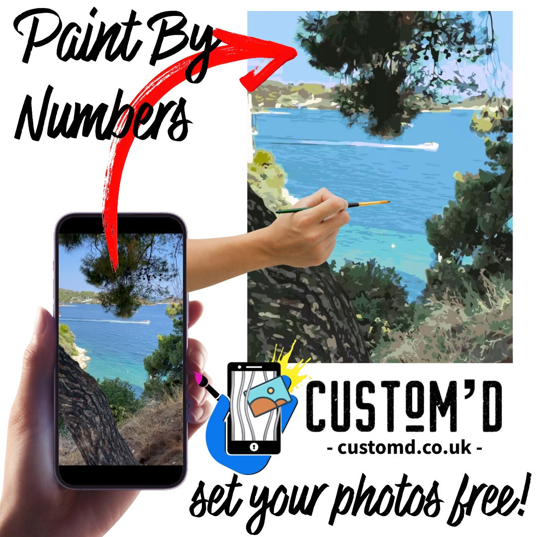 Custom’d Premium Relaxing Painting By Numbers Kits